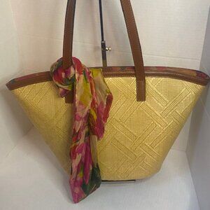 Patricia Nash Women's Marconia Tote bag w/ Scarf